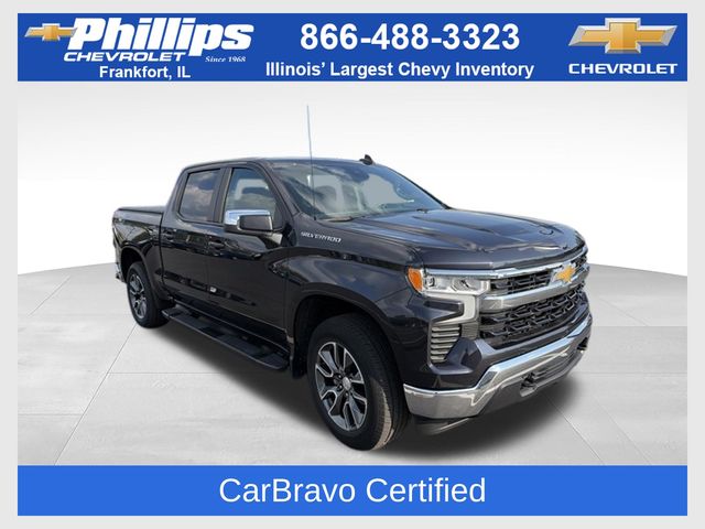 Dark Ash Metallic 2023 Chevrolet Silverado 1500 Pickup Truck Four-Wheel Drive 8-Speed Automatic