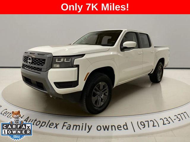 Glacier White 2026 Nissan Frontier Pickup Truck Four-Wheel Drive 9-Speed Automatic Overdrive