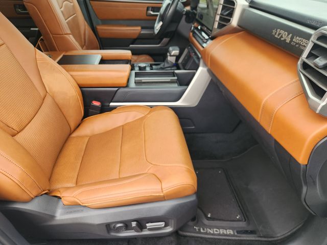 2024 Toyota Tundra Hybrid Limited Beige at Gullo Toyota
