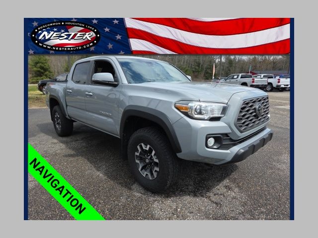 Lunar Rock 2021 Toyota Tacoma TRD Off Road Double Cab 4WD Pickup Truck Four-Wheel Drive 6-Speed Automatic
