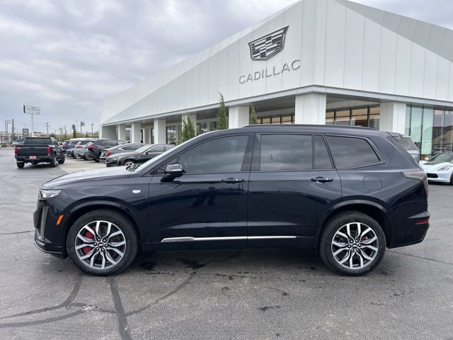 Dark Moon Blue Metallic 2022 Cadillac XT6 Sport AWD SUV / Crossover Four-Wheel Drive 9-Speed Automatic