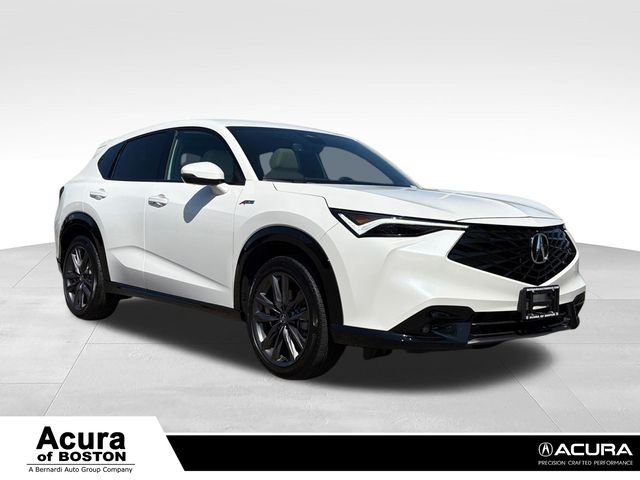Platinum White Pearl 2025 Acura ADX SUV / Crossover Front-Wheel Drive Continuously Variable Transmission