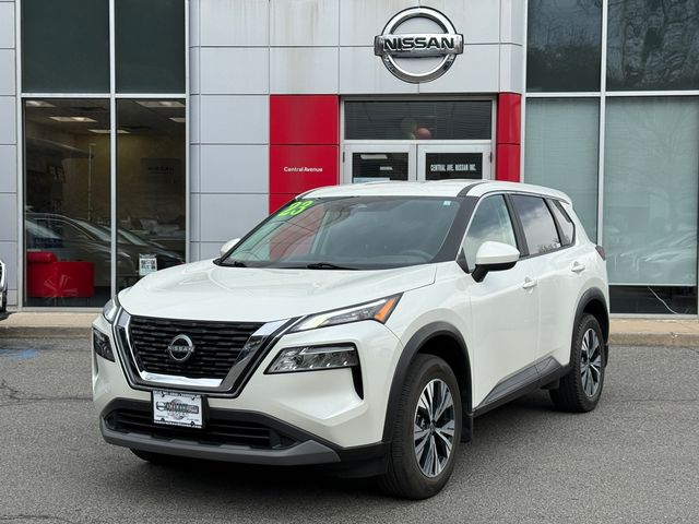 Pearl White Tricoat 2023 Nissan Rogue SUV / Crossover All-Wheel Drive Continuously Variable Transmission