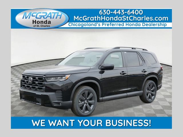 CRYSTAL BLACK PEARL 2026 Honda Pilot SUV / Crossover All-Wheel Drive Automatic