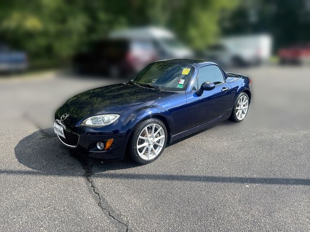 Stormy Blue Mica 2009 Mazda MX-5 Miata Convertible Rear-Wheel Drive 6-Speed Automatic