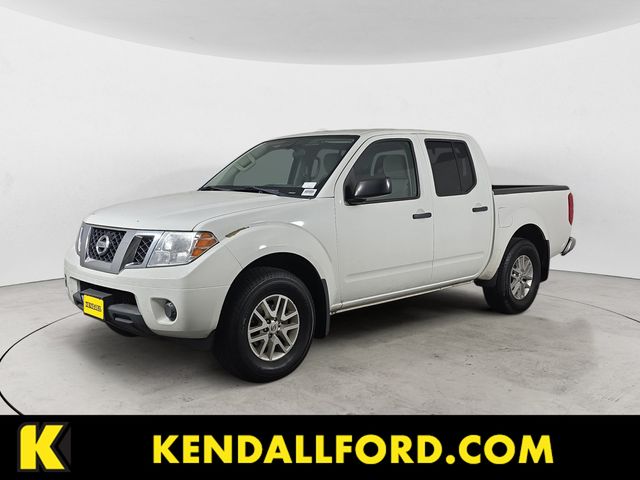 Glacier White 2018 Nissan Frontier Pickup Truck Four-Wheel Drive 5-Speed Automatic Overdrive