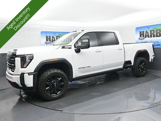 Summit White 2024 GMC Sierra 2500HD Pickup Truck Four-Wheel Drive Automatic