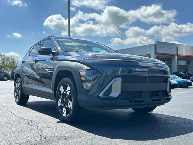 Denim Blue Pearl 2024 Hyundai Kona SEL AWD SUV / Crossover All-Wheel Drive Continuously Variable Transmission