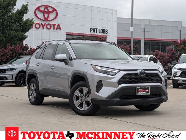 Silver Sky Metallic 2023 Toyota RAV4 Hybrid LE AWD SUV / Crossover All-Wheel Drive Continuously Variable Transmission