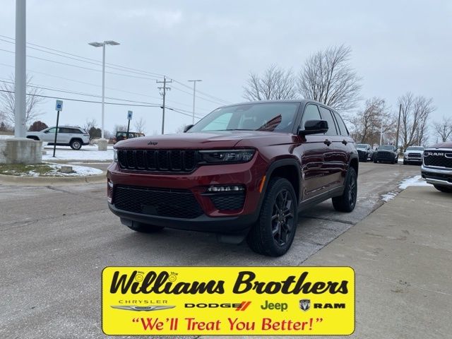 2025 Jeep Grand Cherokee Limited - Velvet Red Pearlcoat exterior view 1