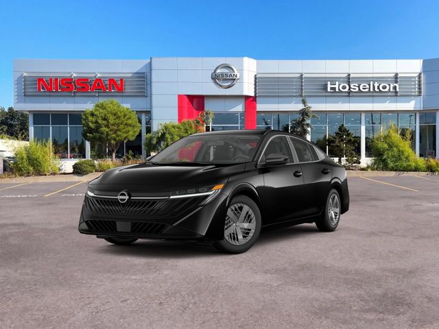 Super Black 2026 Nissan Sentra Sedan Front-Wheel Drive Continuously Variable Transmission