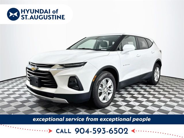 Summit White 2019 Chevrolet Blazer SUV / Crossover All-Wheel Drive 9-Speed Automatic