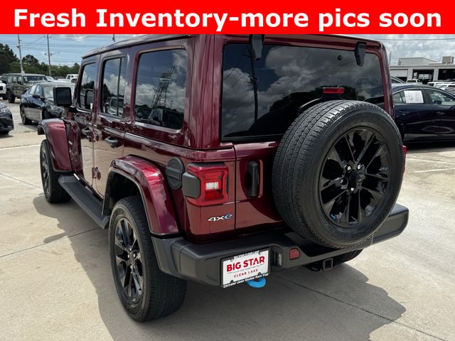 2022 Jeep Wrangler Unlimited Sahara 4xe Red at Emmons Autoplex