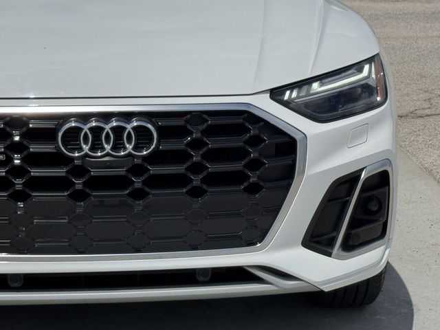2023 Audi Q5 45 S line Prestige White at Genesis of Spring