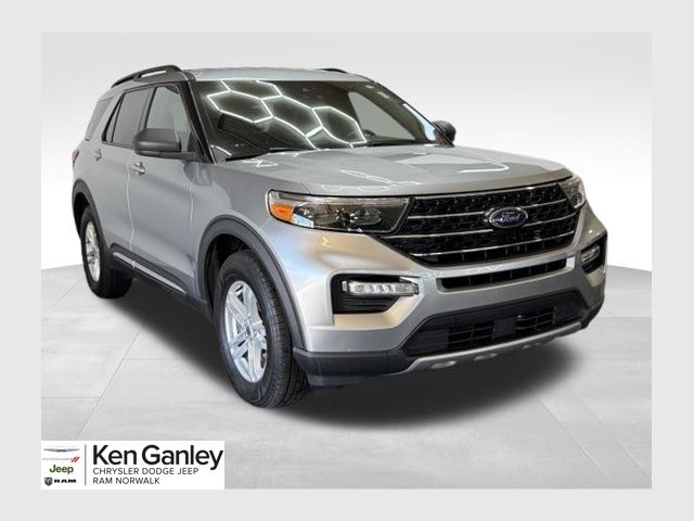 Silver Metallic 2020 Ford Explorer SUV / Crossover All-Wheel Drive Automatic