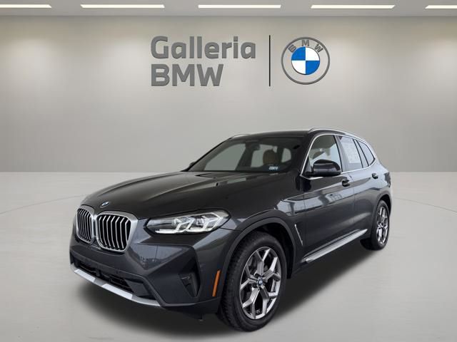 Gray (Dark Graphite Metallic) 2024 BMW X3 SUV / Crossover All-Wheel Drive 8-Speed Automatic
