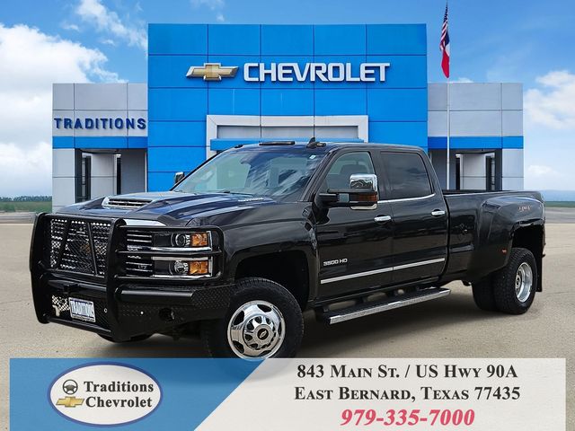 Havana Brown Metallic 2019 Chevrolet Silverado 3500HD LTZ Crew Cab 4WD Pickup Truck Four-Wheel Drive 6-Speed Automatic