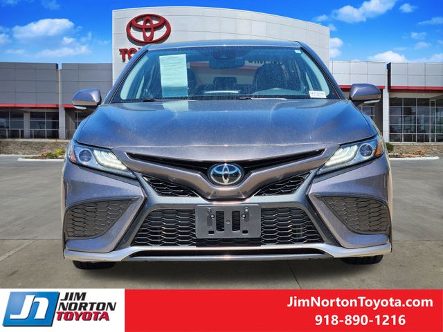 Used 2023 Toyota Camry XSE with VIN 4T1K61AK0PU148208 for sale in Tulsa, OK