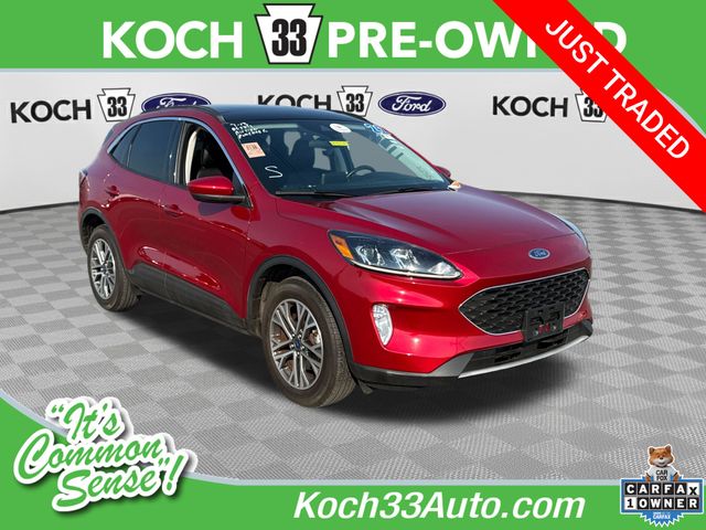 Red Metallic 2022 Ford Escape SUV / Crossover All-Wheel Drive 8-Speed Automatic