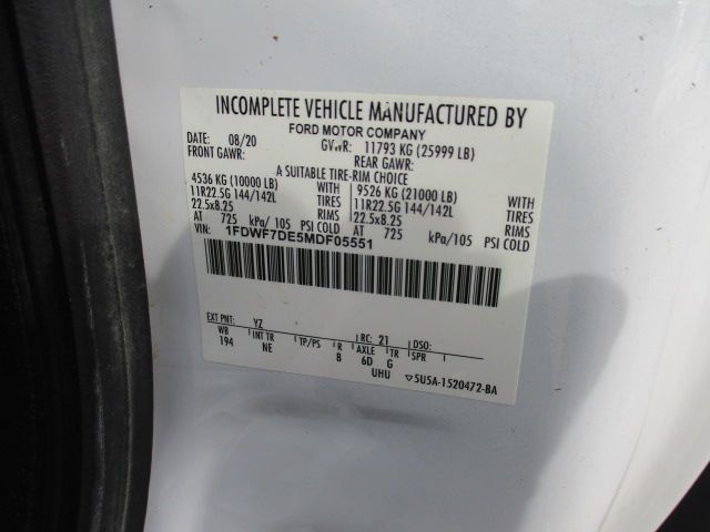 used 2021 Ford F-750SD car, priced at $63,575