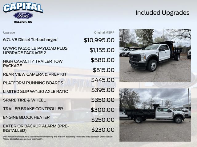 New 2026 White Ford 12FT DUMP/SHORT SIDES image 3