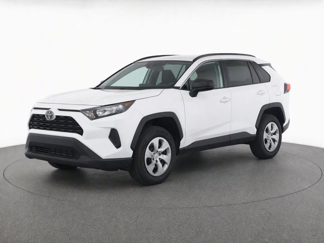 2021 Toyota RAV4 LE White at Big Star Chrysler Jeep Dodge Ram 