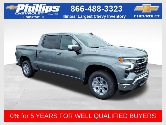 Sterling Gray Metallic 2026 Chevrolet Silverado 1500 Pickup Truck Four-Wheel Drive 8-Speed Automatic
