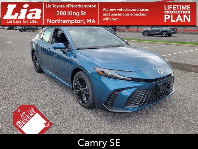 Blue 2026 Toyota Camry Sedan All-Wheel Drive Continuously Variable Transmission