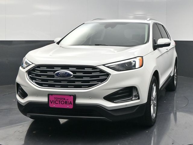 2022 Ford Edge Titanium White at DeMontrond Auto Country