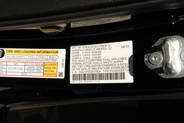 Used 2025 Honda Accord Hybrid Sedan