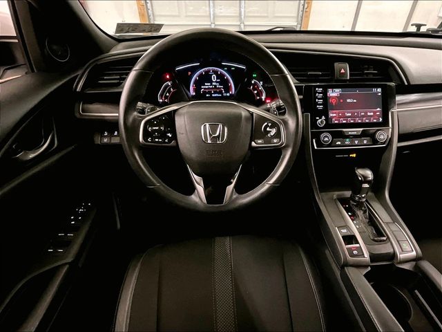 2021 Honda Civic Sport White at Bob Ruth Ford
