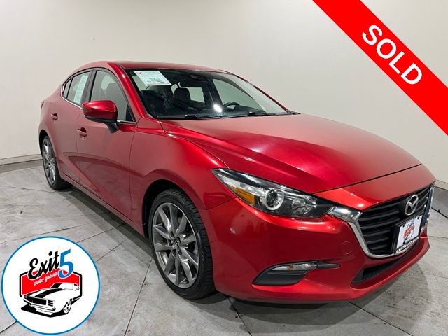 Soul Red Metallic 2018 Mazda MAZDA3 Sedan Front-Wheel Drive 6-Speed Manual