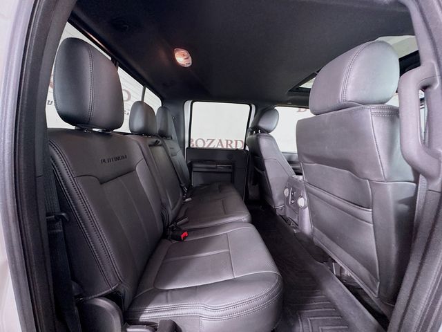 2015 White Platinum Metallic Tri-Coat Ford Super Duty F-250 SRW Platinum 4X4 Truck