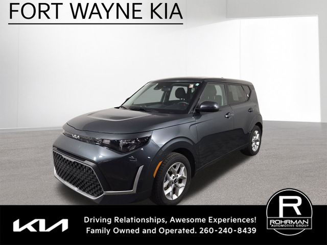 Gravity Gray 2023 Kia Soul LX FWD SUV / Crossover Front-Wheel Drive Continuously Variable Transmission