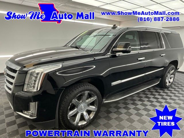 Black Raven 2017 Cadillac Escalade ESV SUV / Crossover Four-Wheel Drive 8-Speed Automatic