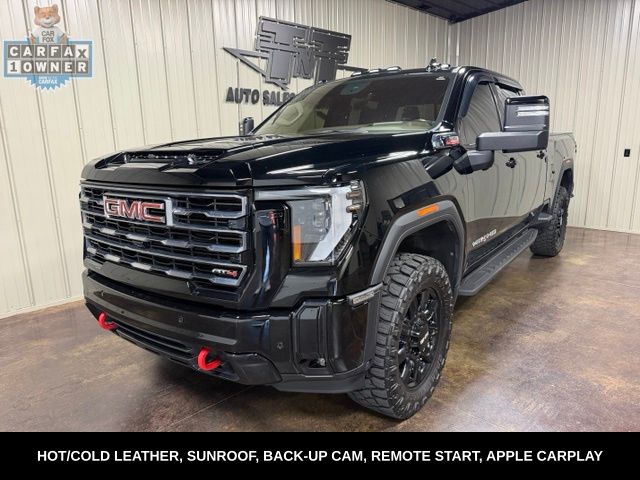 Onyx Black 2025 GMC Sierra 2500HD Pickup Truck Four-Wheel Drive Automatic