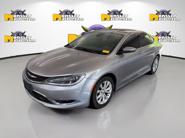 Billet Silver Metallic Clearcoat 2015 Chrysler 200 Sedan Front-Wheel Drive 9-Speed Automatic
