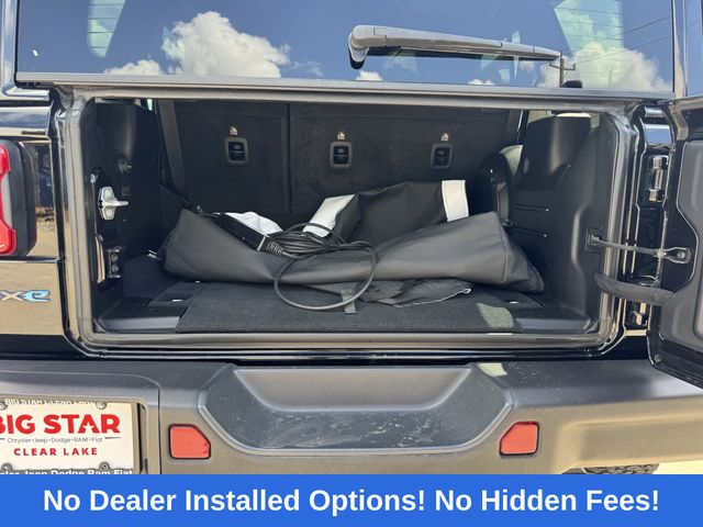 2023 Jeep Wrangler Rubicon 4xe Black at River Oaks CDJR