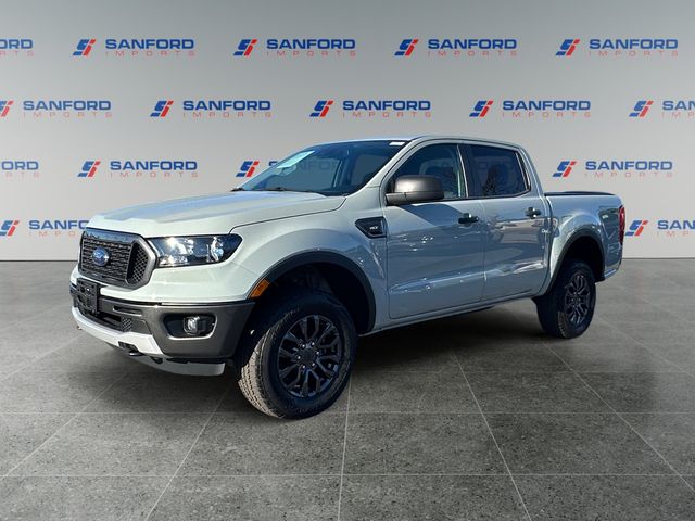 Cactus Gray 2023 Ford Ranger XLT SuperCrew 4WD Pickup Truck Four-Wheel Drive Automatic