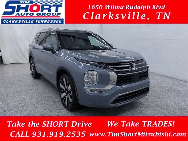 Moonstone Gray Metallic/Black Roof 2025 Mitsubishi Outlander SUV / Crossover Front-Wheel Drive Continuously Variable Transmission
