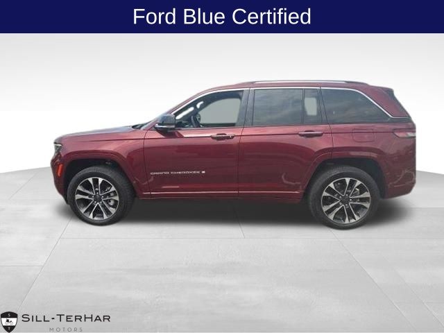 Velvet Red Pearlcoat 2022 Jeep Grand Cherokee SUV / Crossover Four-Wheel Drive 8-Speed Automatic