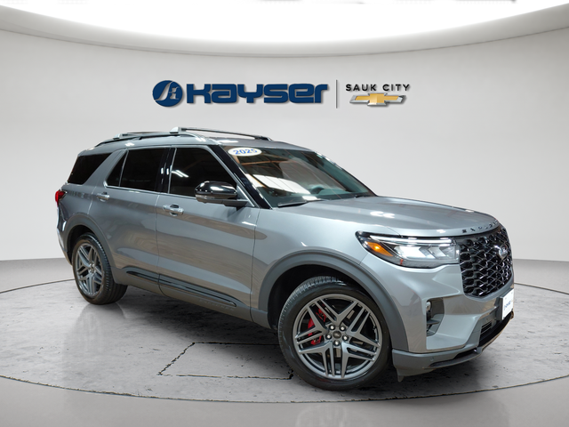 Carbonized Gray Metallic 2025 Ford Explorer SUV / Crossover All-Wheel Drive Automatic