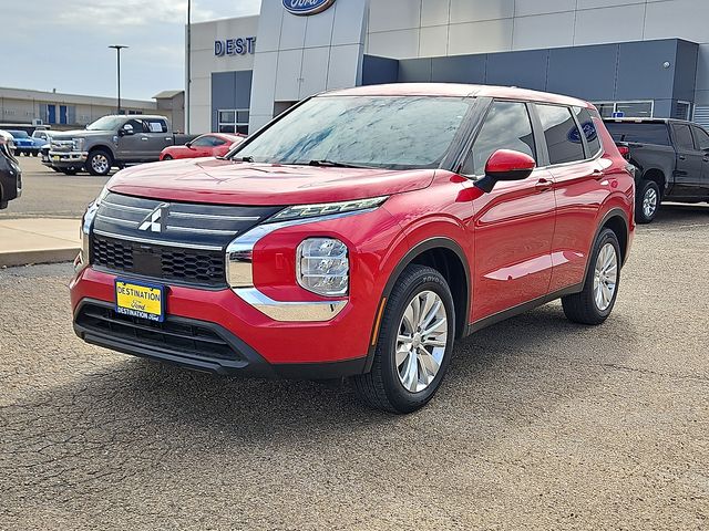 Red Diamond 2025 Mitsubishi Outlander SUV / Crossover Front-Wheel Drive Continuously Variable Transmission