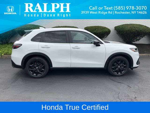 Platinum White Pearl 2024 Honda HR-V SUV / Crossover All-Wheel Drive Continuously Variable Transmission