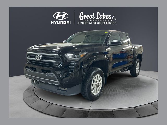 Black 2024 Toyota Tacoma Pickup Truck Four-Wheel Drive 8-Speed Automatic