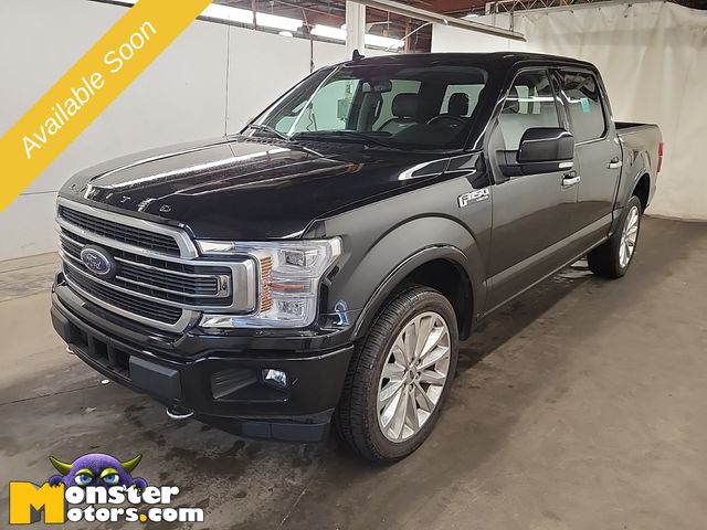 Black 2020 Ford F-150 Pickup Truck Four-Wheel Drive Automatic