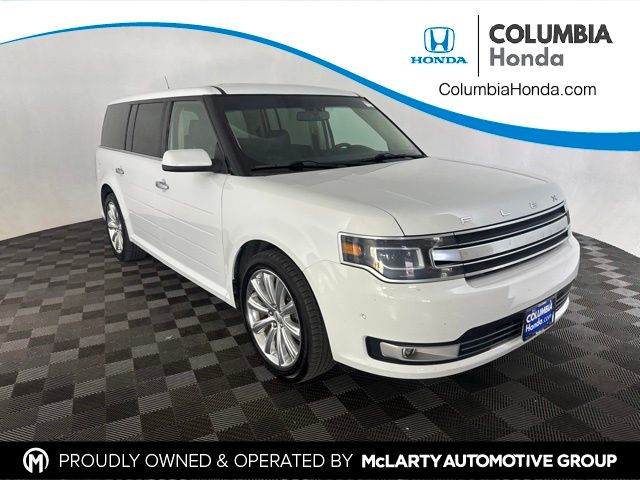 Oxford White 2019 Ford Flex SUV / Crossover All-Wheel Drive 6-Speed Automatic