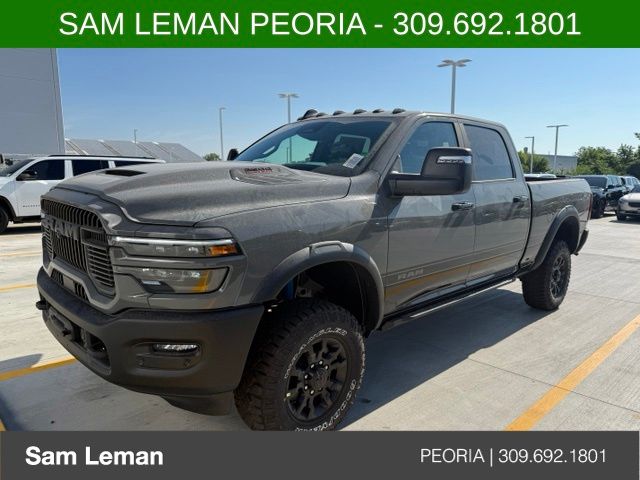 Ceramic Gray Clearcoat 2026 RAM 2500 Pickup Truck Four-Wheel Drive 8-Speed Automatic