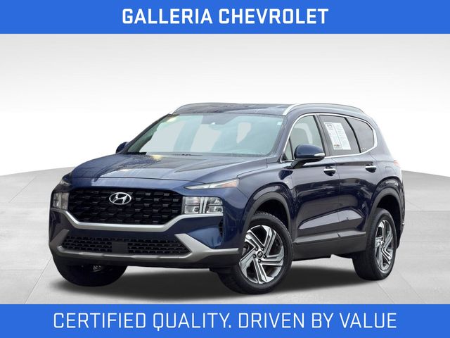 Stormy Blue 2023 Hyundai Santa Fe SUV / Crossover All-Wheel Drive 8-Speed Automatic