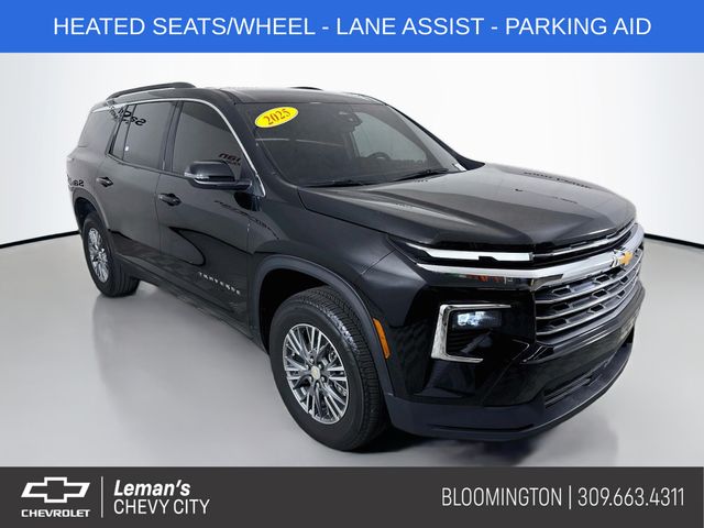Mosaic Black Metallic 2025 Chevrolet Traverse SUV / Crossover Front-Wheel Drive 8-Speed Automatic